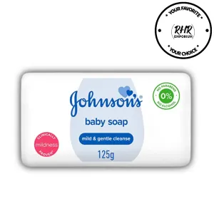 Johnson Baby Soap Mild & Gentle Cleanse 125g