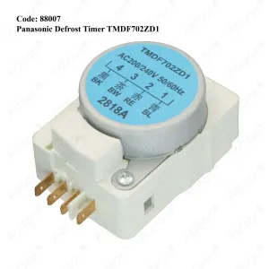 Panasonic Refrigerator Defrost Timer 702ZD1 White