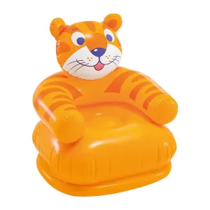 Intex Inflatable Tiger Face Chair Sofa Yellow