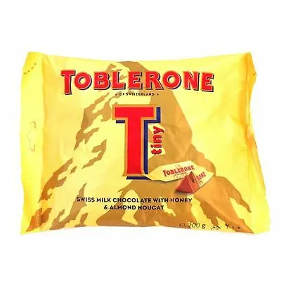 Toblerone Chocolate Tiny Milk Minis Bag 200g 25Pcs Pack - image 4