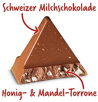 Toblerone Milk Chocolate 100g 20Pcs Pack - image 3