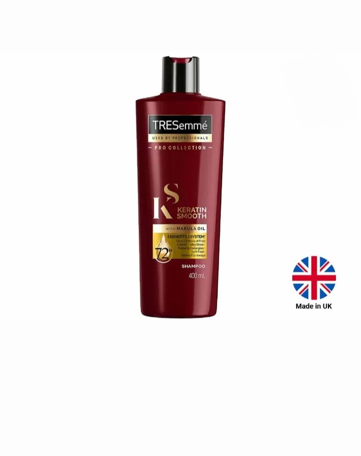 TRESemm Keratin Smooth Shampoo With Marula Oil 400Ml - image 2
