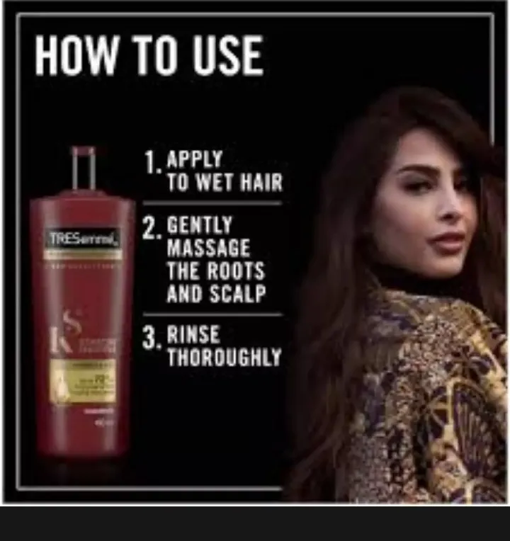 TRESemm Keratin Smooth Shampoo With Marula Oil 400Ml - image 4