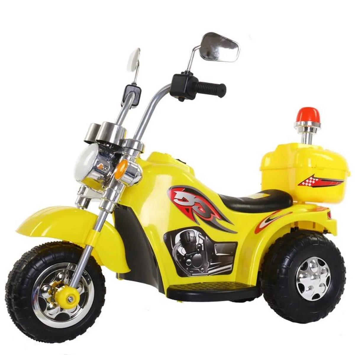 Harley MB674 Kids Rechargeable Ride On Bike Yellow