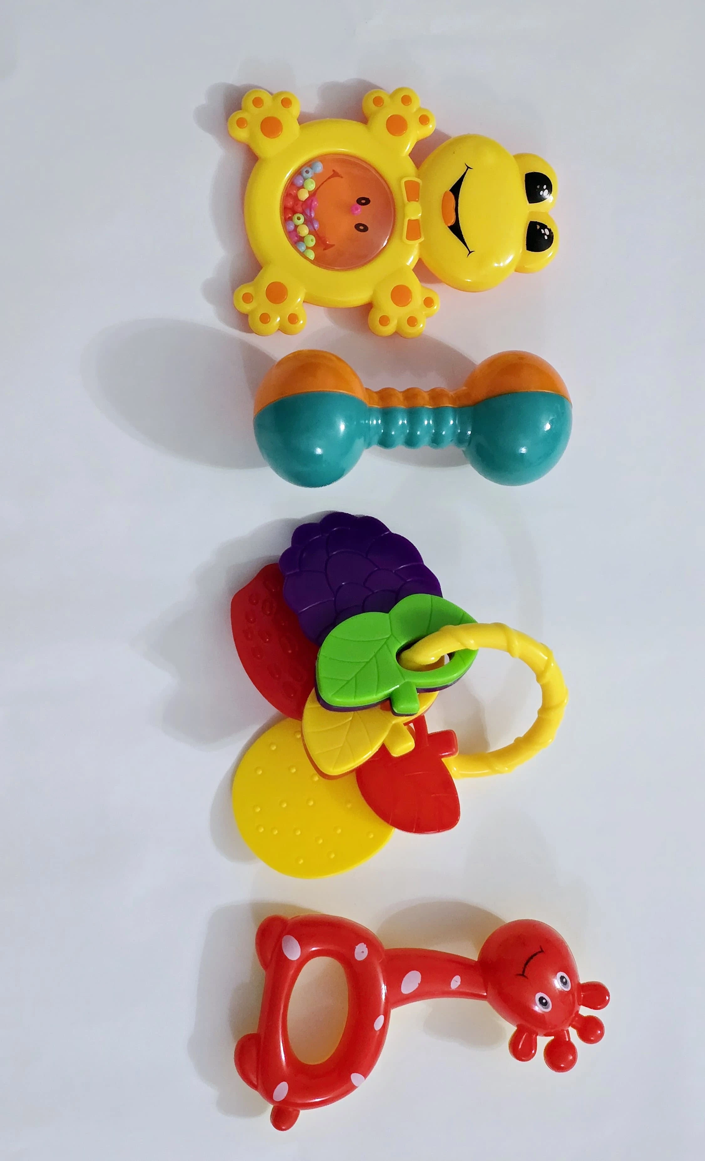 Generic 4-in-1 Baby Rattle Set