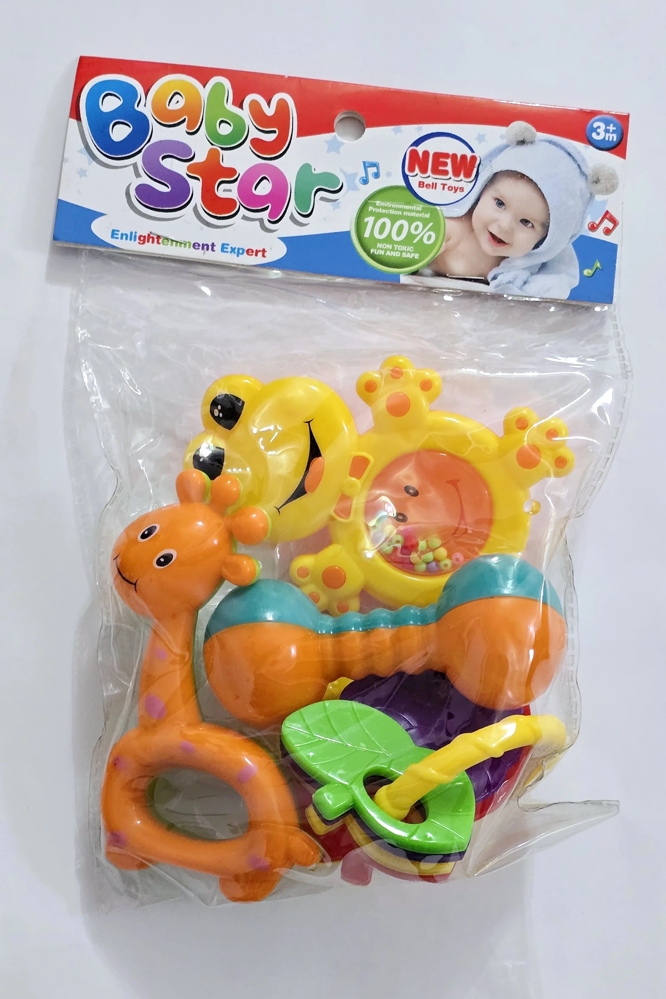 Generic 4-in-1 Baby Rattle Set - image 3