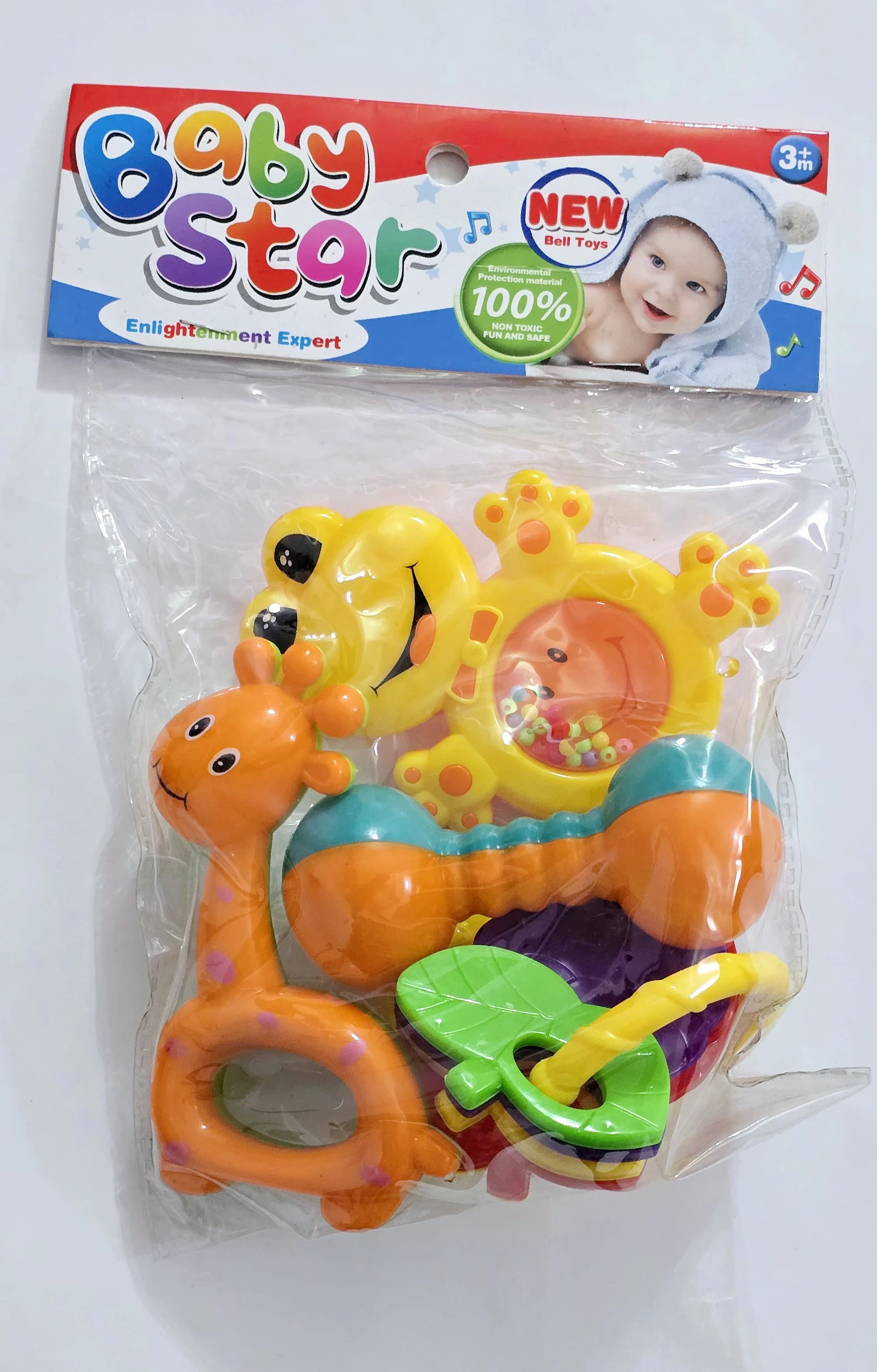Generic 4-in-1 Baby Rattle Set - image 5