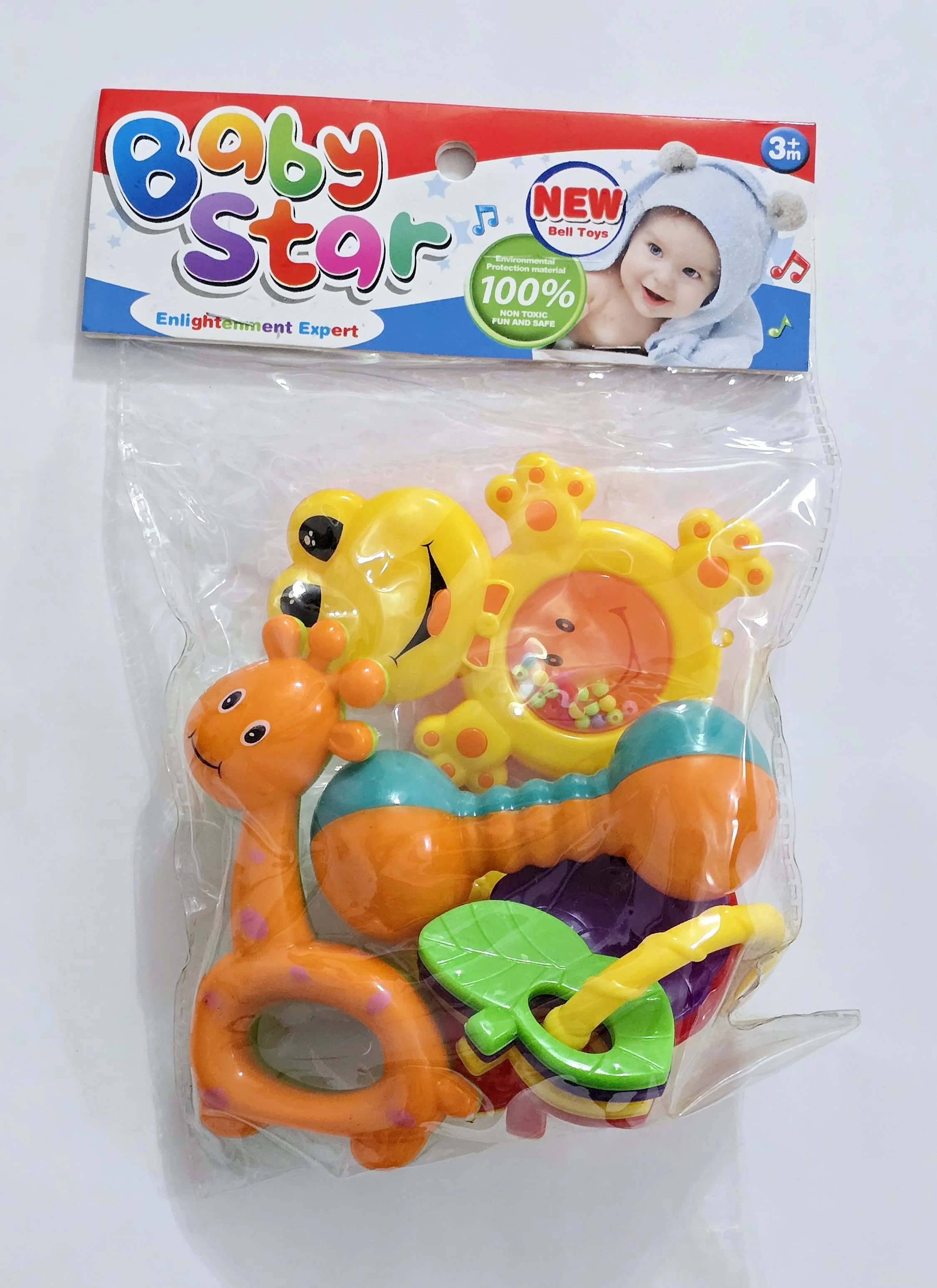 Generic 4-in-1 Baby Rattle Set - image 4