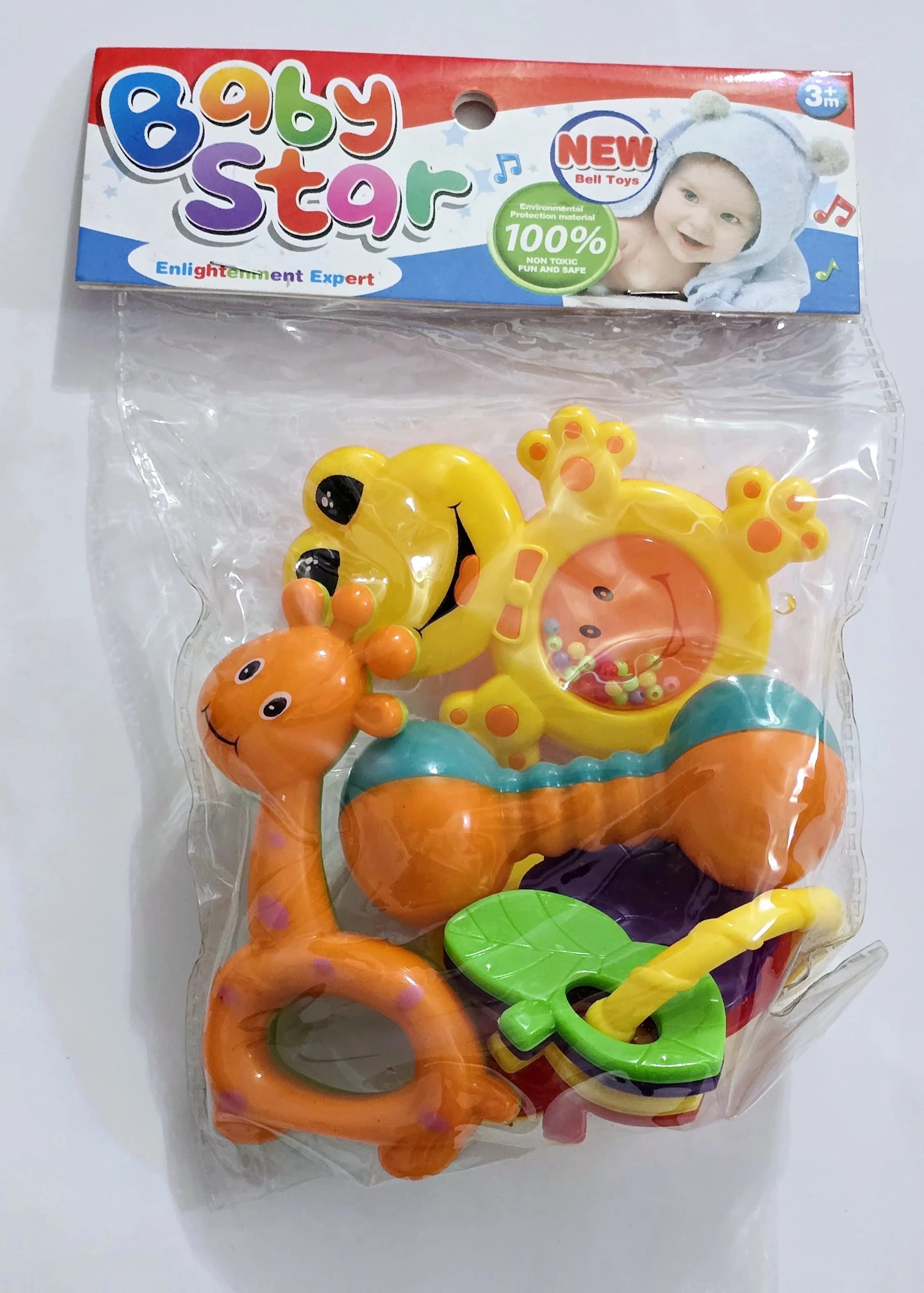 Generic 4-in-1 Baby Rattle Set - image 2