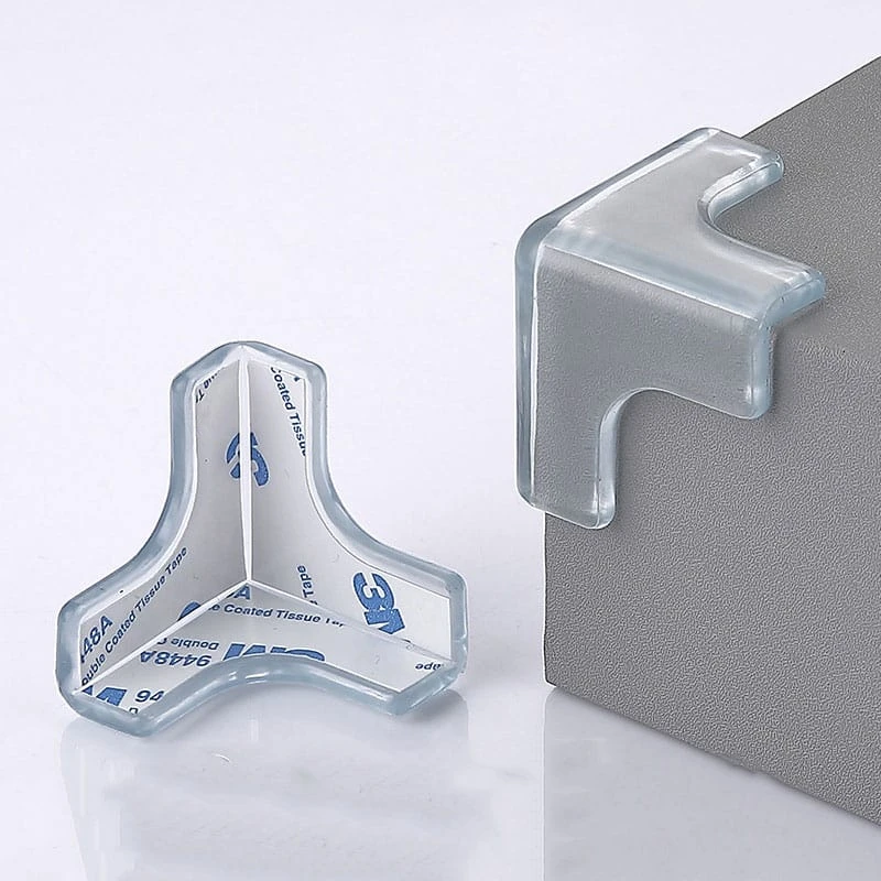 Baby Safety Silicone Corner Protector (4Pcs) - image 7