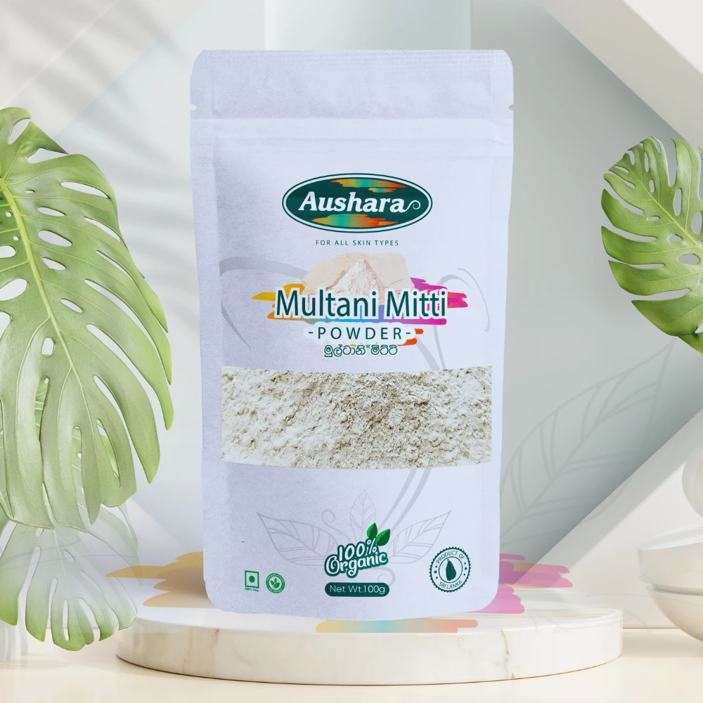 Aushara Multani Mitti Fullers Earth Indian Healing Clay - image 2