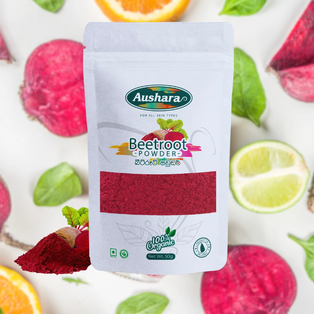 Aushara Beet Root Powder Pure & Natural 50g - image 3