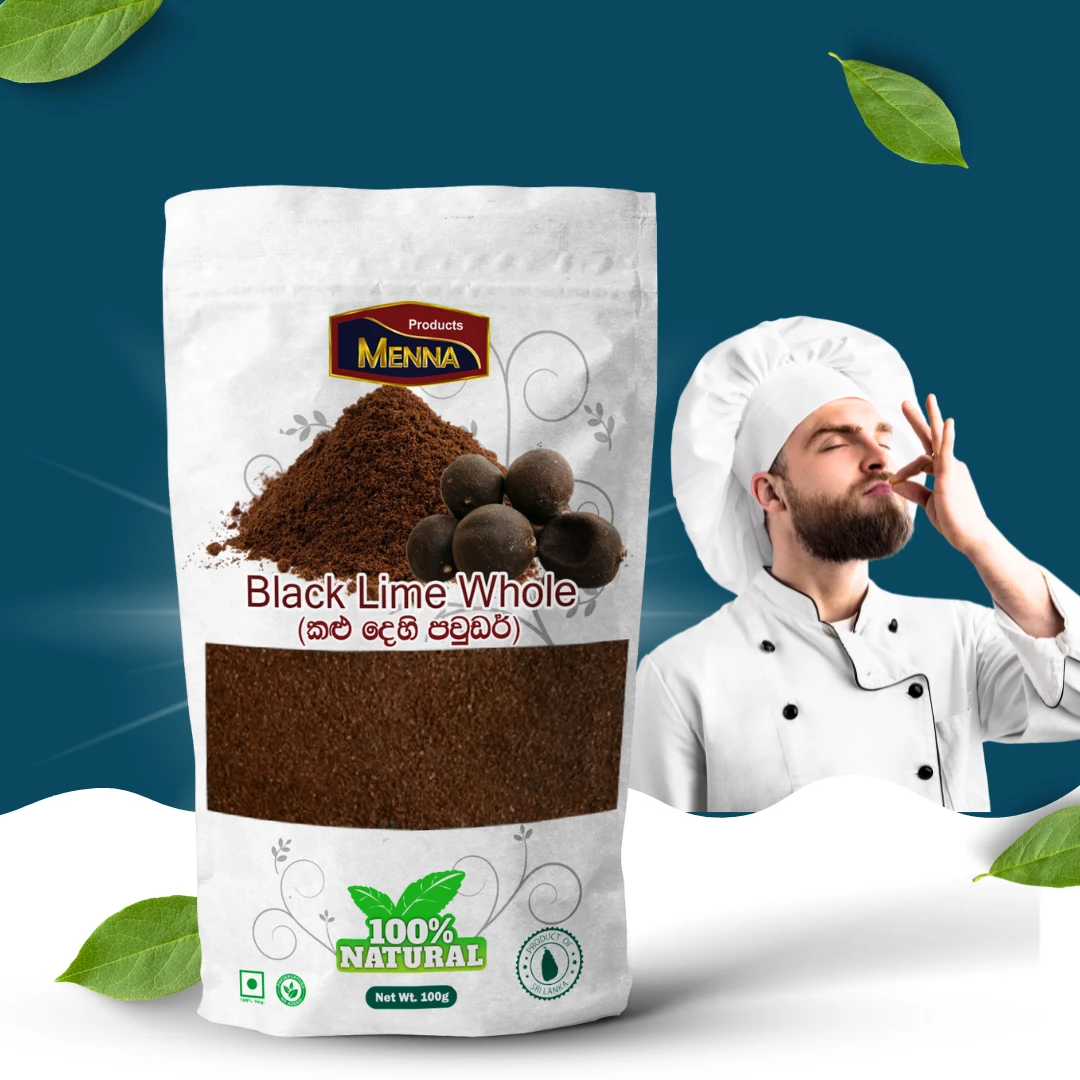 Generic Black Lime Powder Dried, Smoky Citrus Spice - image 2