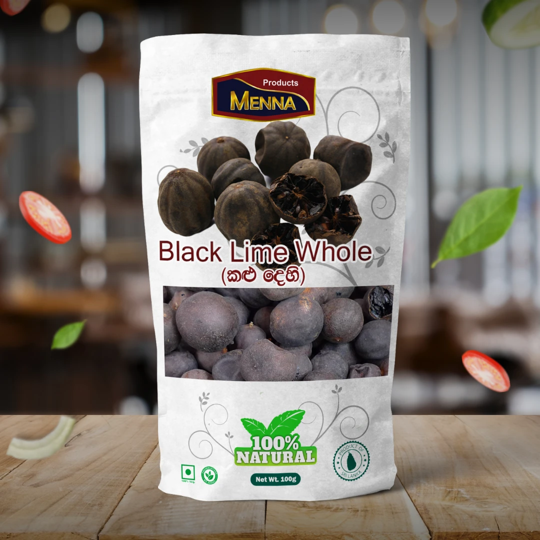 Generic Black Lime Whole 100g Dried Lime for Cooking & Health - image 2