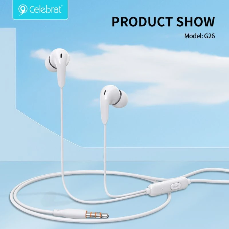 Celebrat G26 Earphone with Microphone Controller - image 10