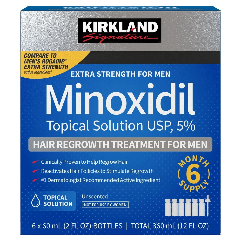 Kirkland Minoxidil 5% Hair Regrowth Treatment - image 1