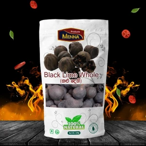 Generic Black Lime Whole 100g Dried Lime for Cooking & Health