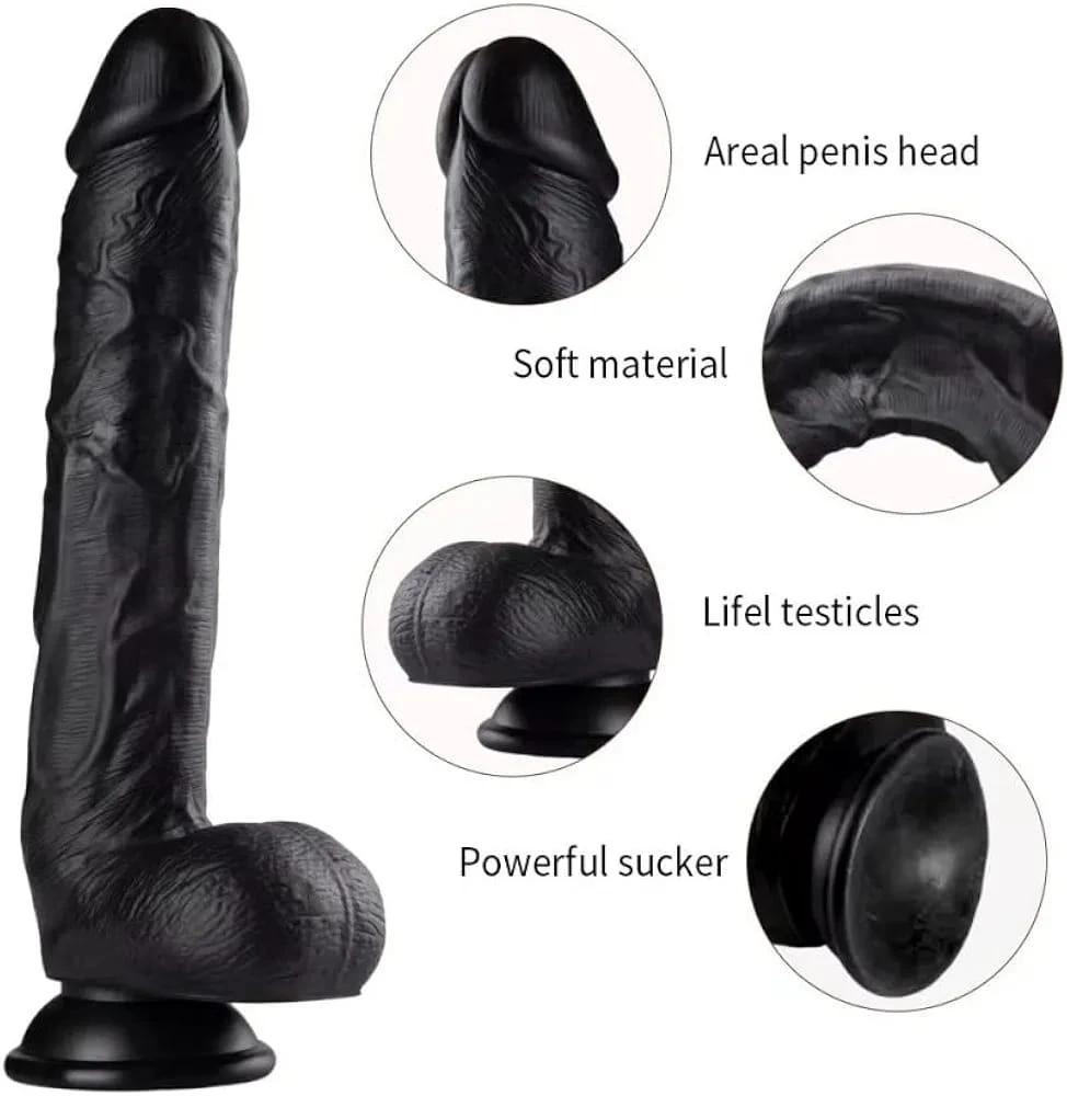 10.5 realistic dildo sex toy - image 3