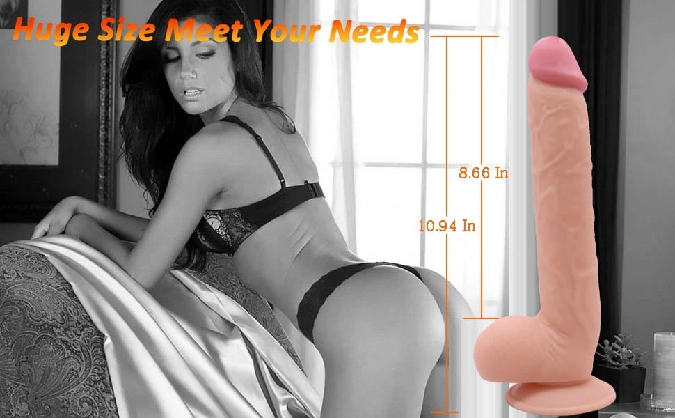 10.5 realistic dildo sex toy - image 7