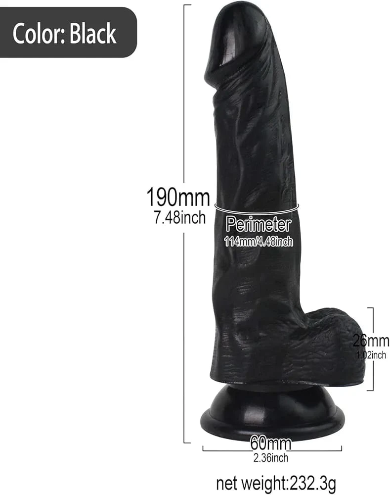 7 inch realistic dildo sex toy - image 5