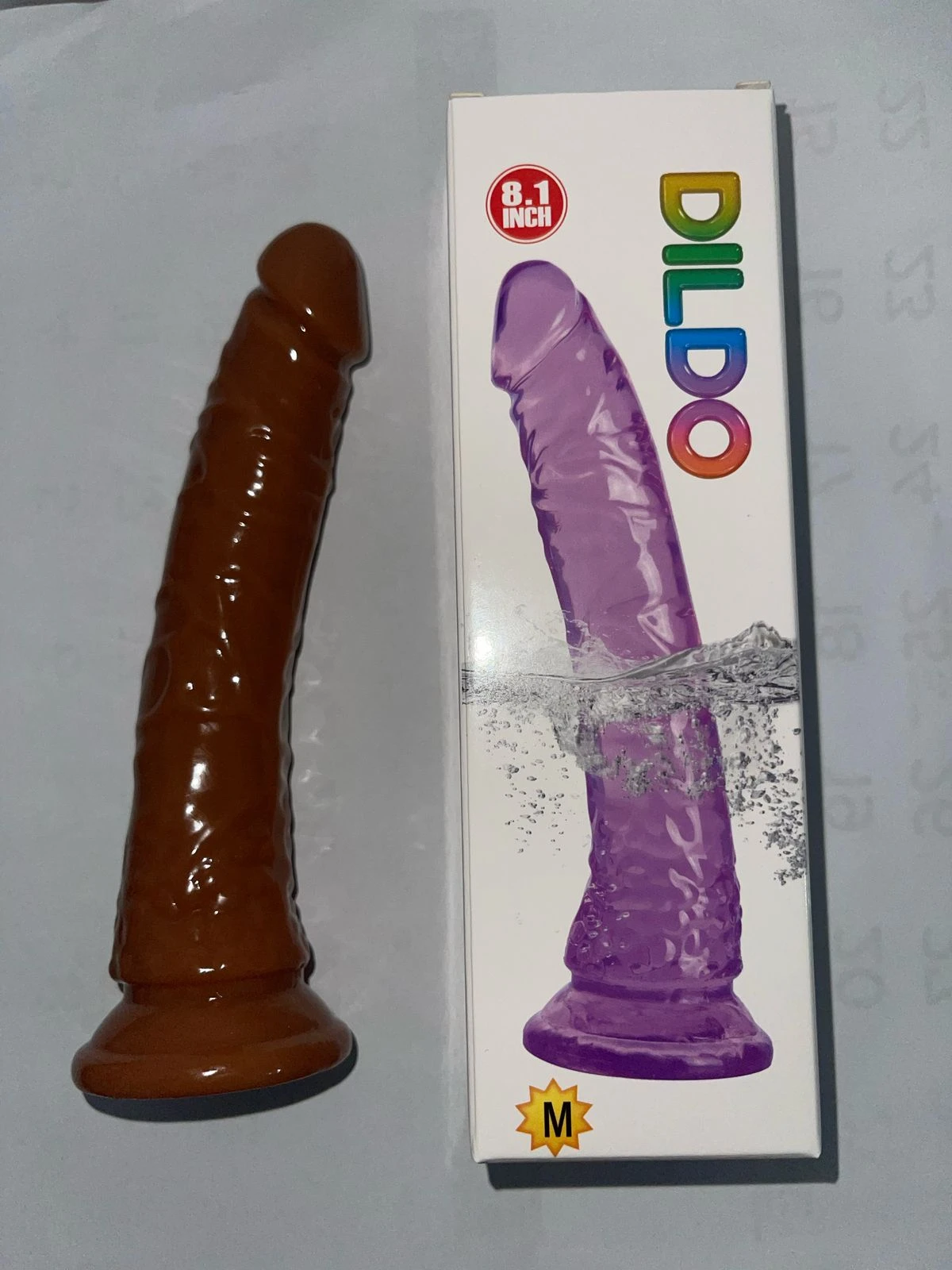 8 inch Realistic Strong Suction Cup bildo - image 5