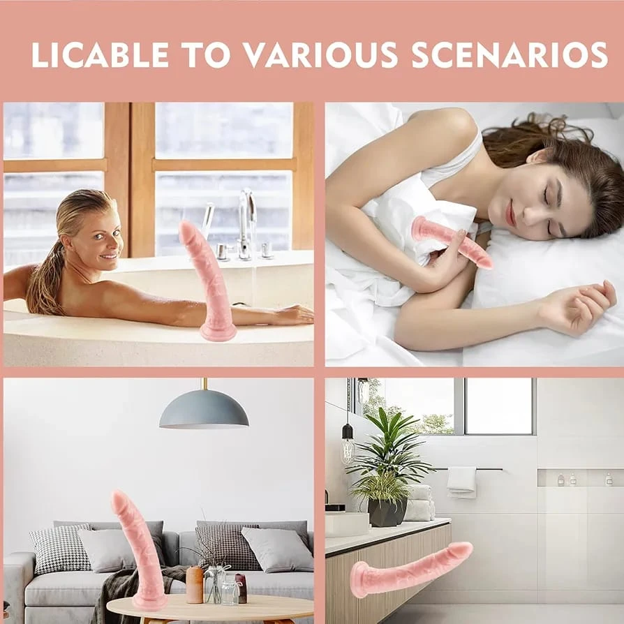 8 inch Realistic Strong Suction Cup bildo - image 7