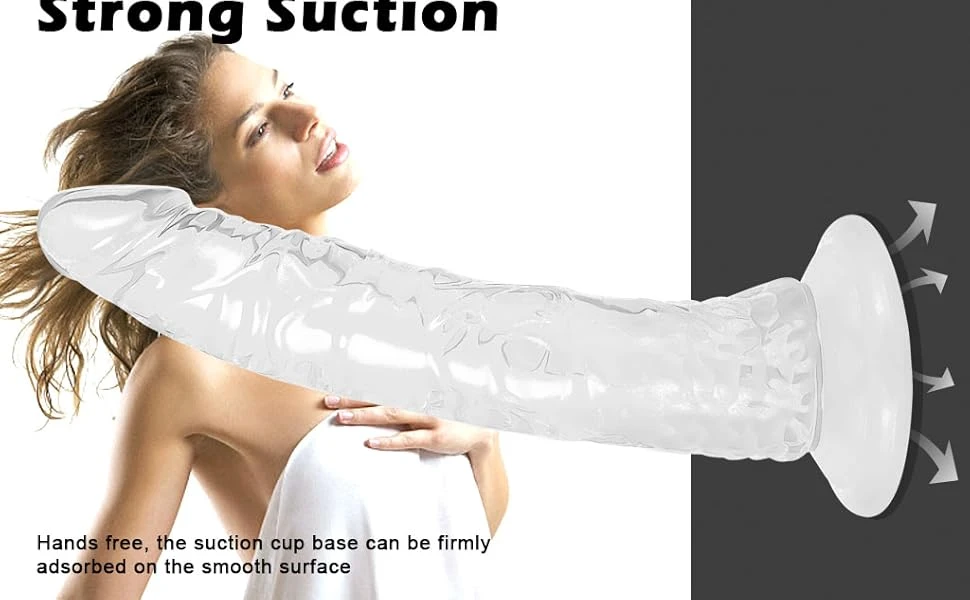 8 inch Realistic Strong Suction Cup bildo - image 9