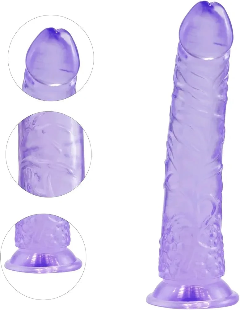 8 inch Realistic Strong Suction Cup Penis Dildo sex toy - image 6