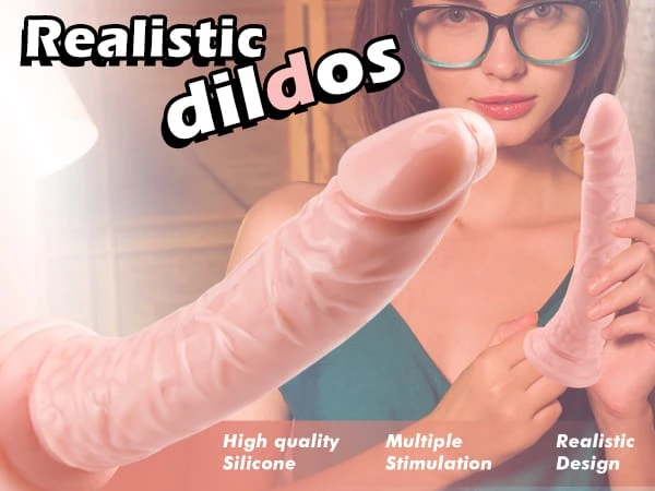 8 inch Realistic Strong Suction Cup Penis Dildo sex toy - image 7