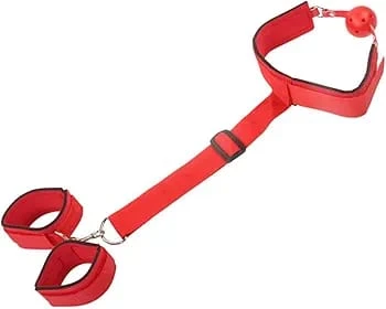 ball gang with hand cuff BDSM sex toy - image 7