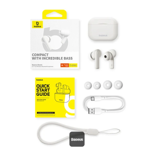 Baseus Bowie E17 TWS Bluetooth Earphones 25H Mighty Bass - image 8