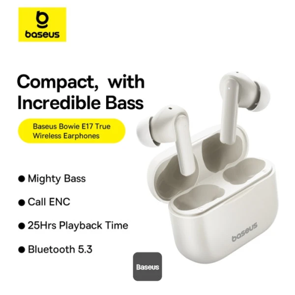 Baseus Bowie E17 TWS Bluetooth Earphones 25H Mighty Bass - image 6