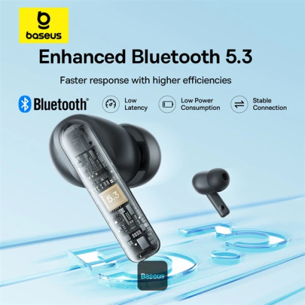 Baseus Bowie E17 TWS Bluetooth Earphones 25H Mighty Bass - image 2