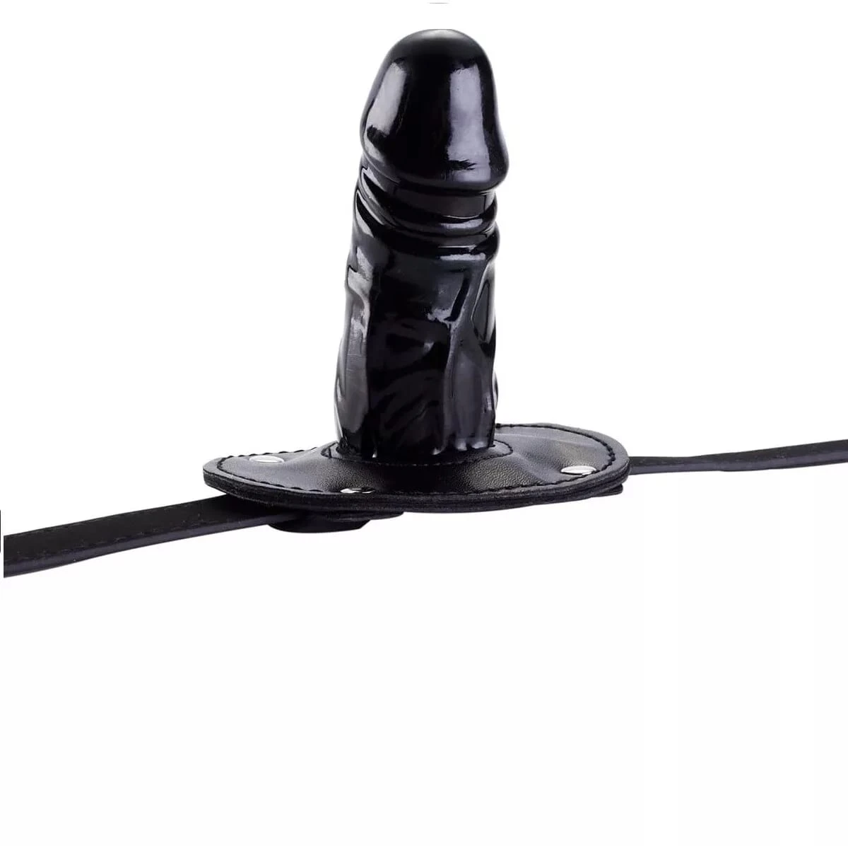 BDSM Bondage dildo Mouth gag Strap on dildo sex toy - image 3