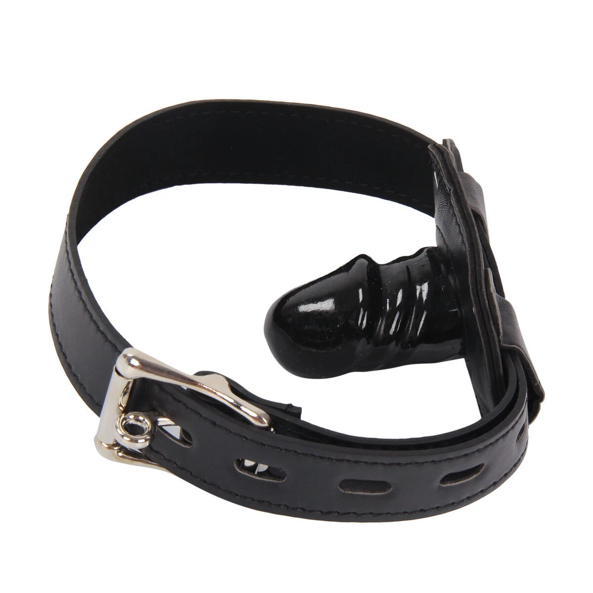 BDSM Bondage dildo Mouth gag Strap on dildo sex toy - image 6