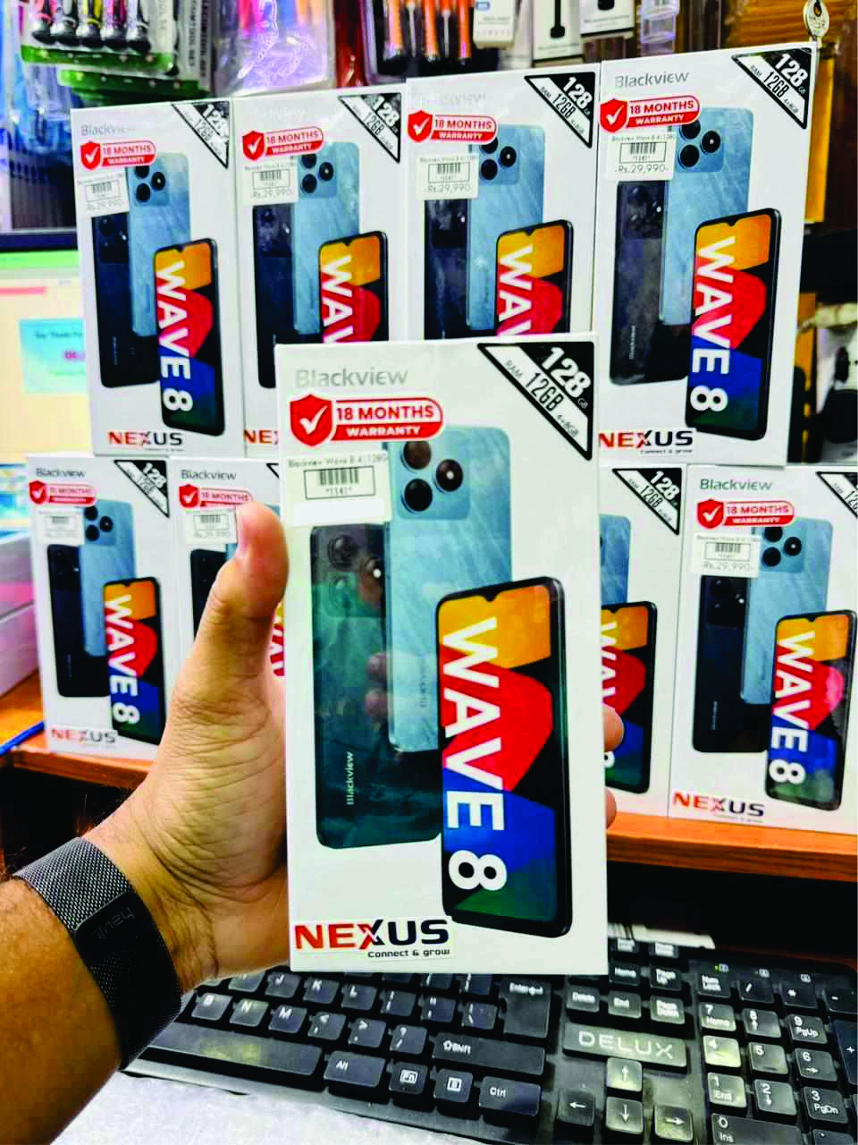 Blackview Wave 8 Smart Phone with 128GB Storage