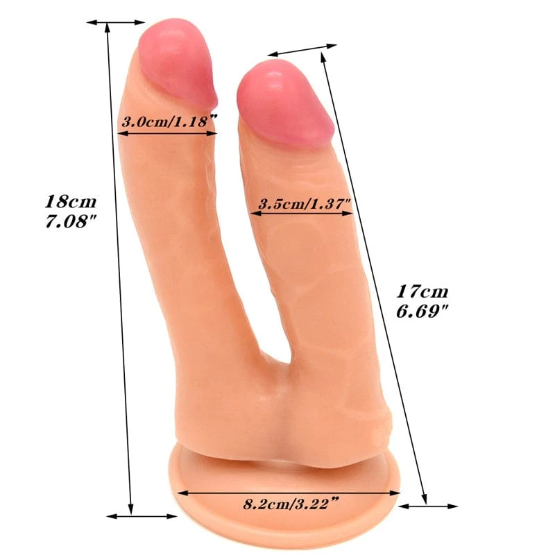 dildo double penetration sex toy - image 3