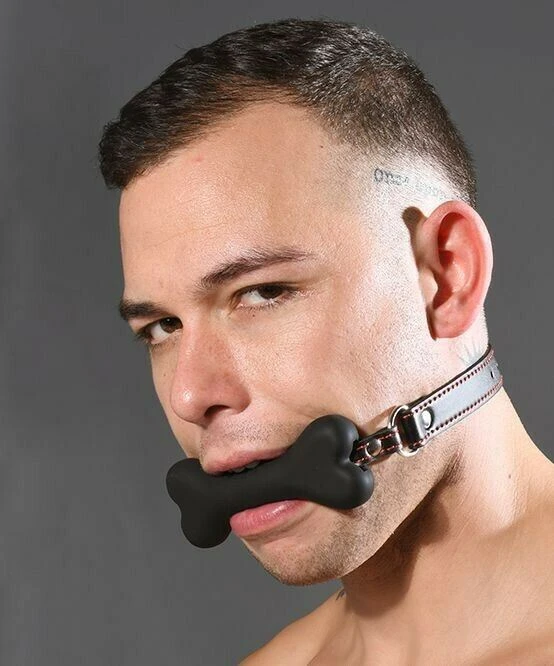Dog Bone mouth gag BDSM sex toy - image 5