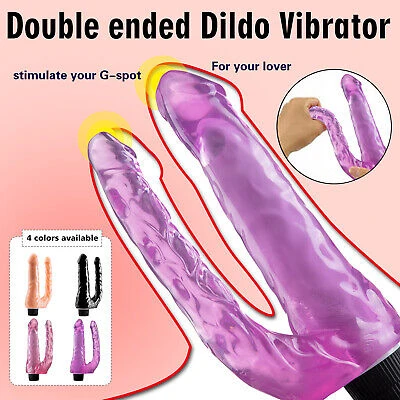 Double dildo penetrations' vibrator sex toy - image 5