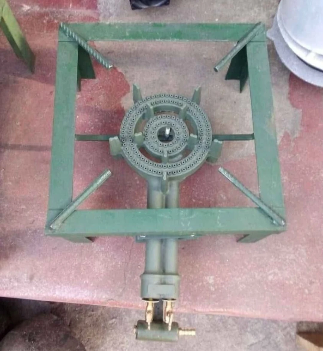 Generic Gas Stove 2 Burners With Stand - image 2