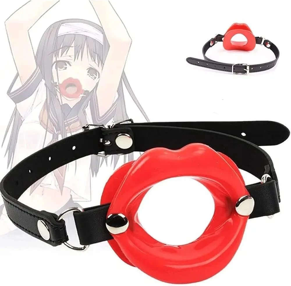 O Ring Open Mouth Gag Oral Bdsm sex toy - image 7