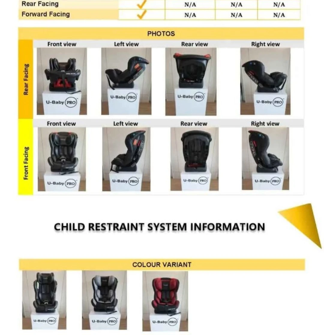 Generic Baby Car Seat Multi-height Adjustable Headrest - image 5