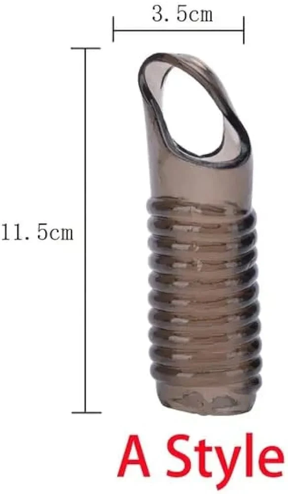 Penis enlarge Reusable Silicone Cock Ring sex toy men - image 4