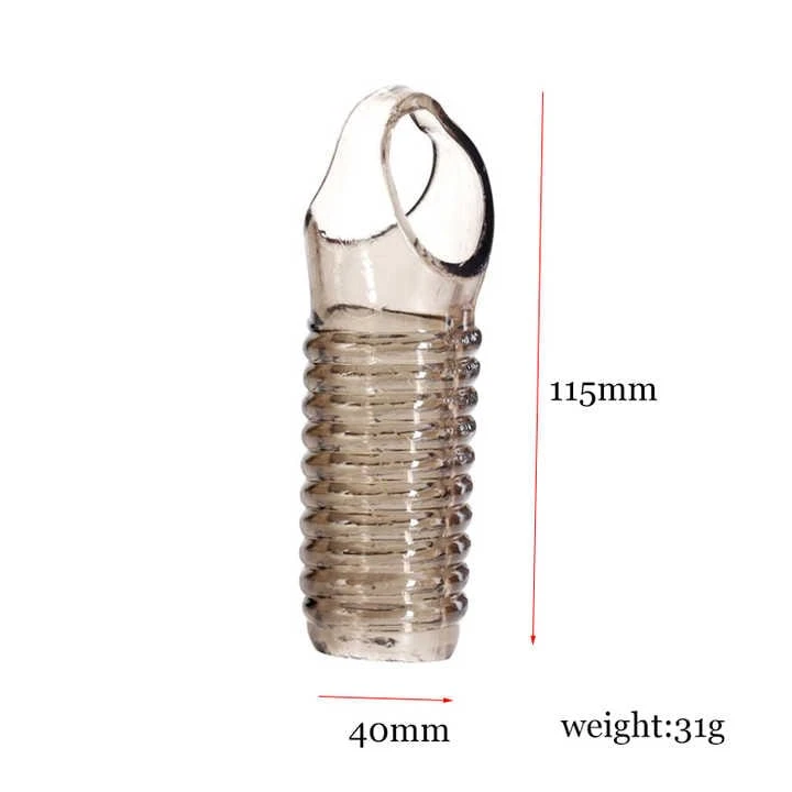 Penis enlarge Reusable Silicone Cock Ring sex toy men - image 5
