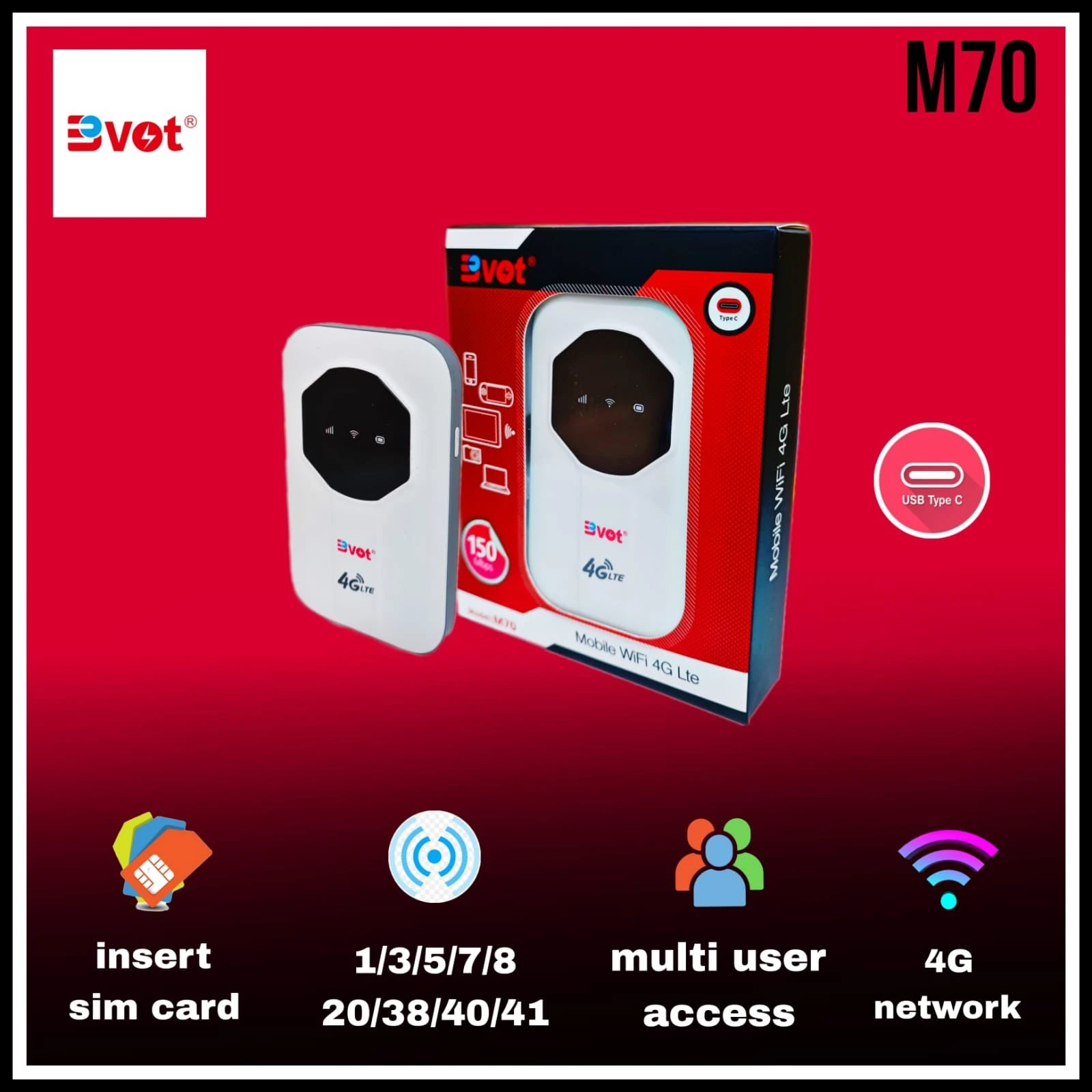 Bolt Portable 4G LTE Mifi Router - image 2