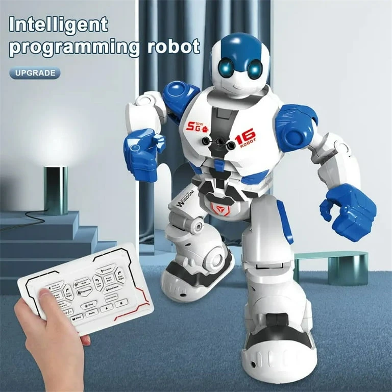 Smart Bots R/C Robot Toy with Lights & Music - image 3
