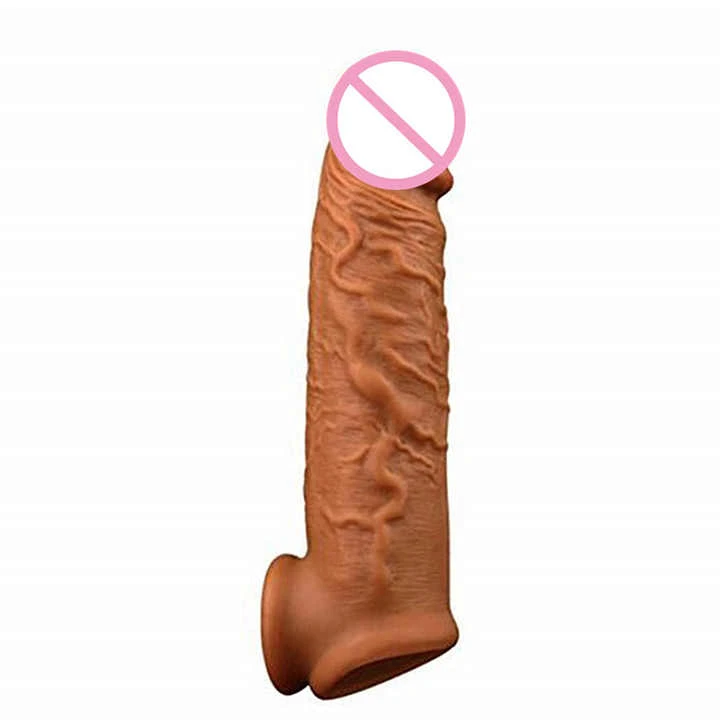Generic Reusable Condom Penis Extender Sleeve