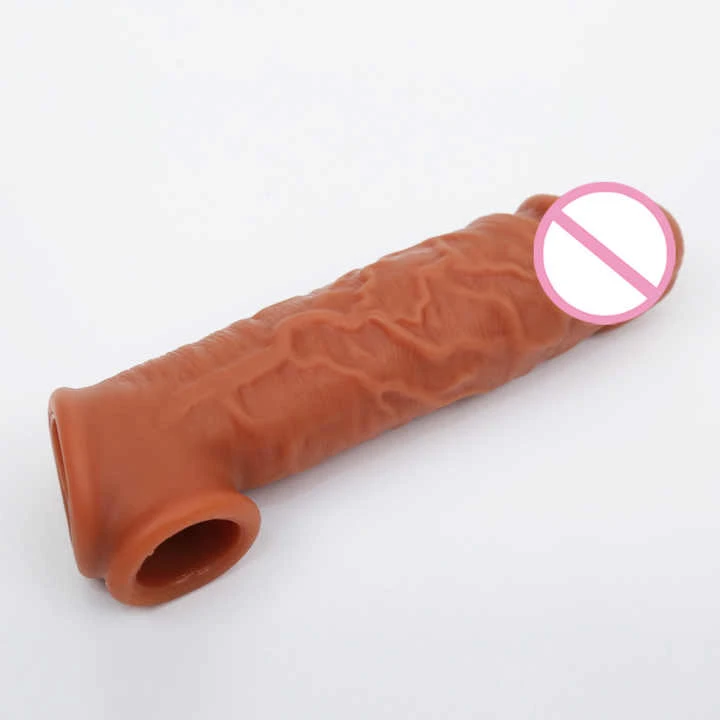Generic Reusable Condom Penis Extender Sleeve - image 4