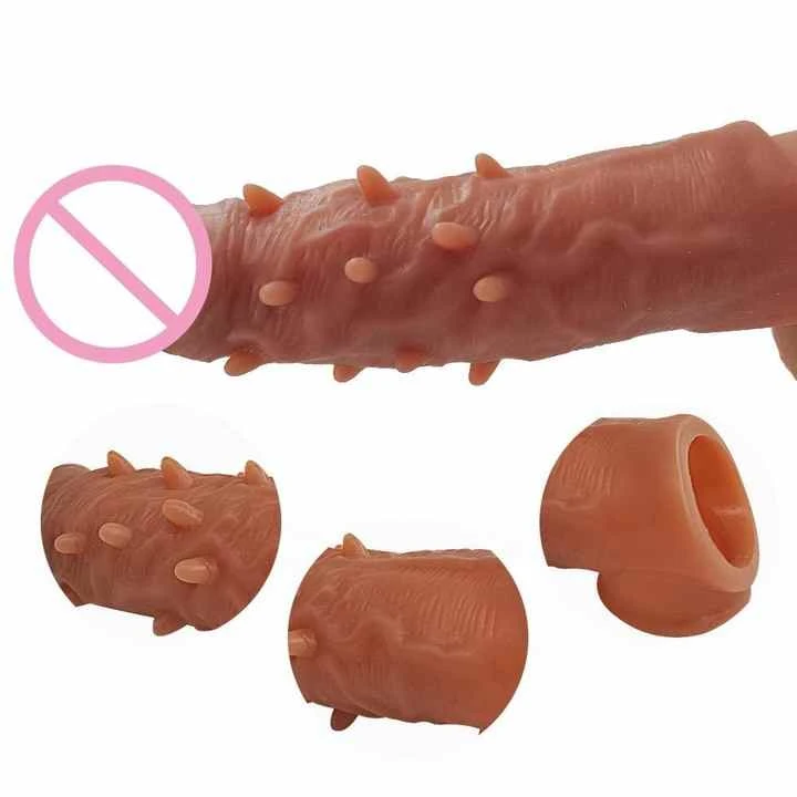 Generic Reusable Condom Penis Extender Sleeve - image 6
