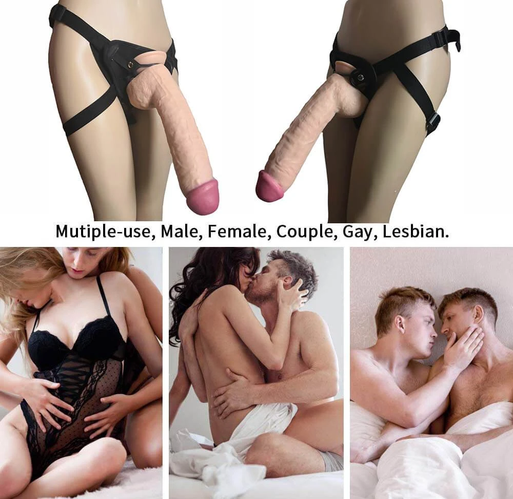 SM Products Strap on Belt 10.5 inch realistic dildo - image 9
